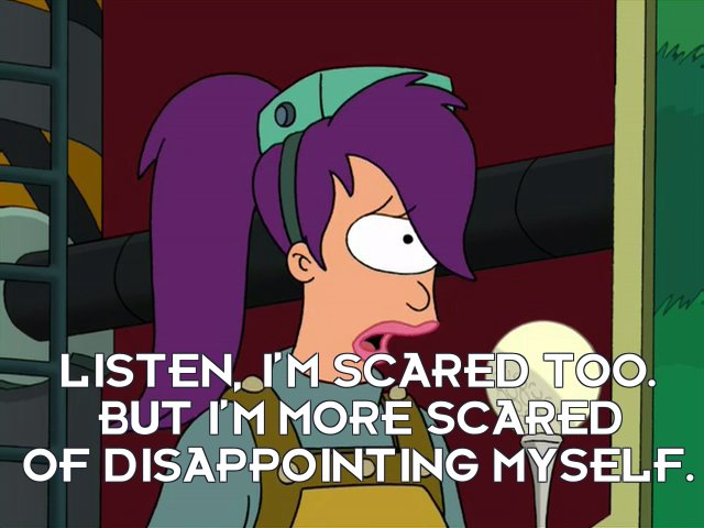 Turanga Leela: Listen, I’m scared too. But I’m more scared of disappointing myself.