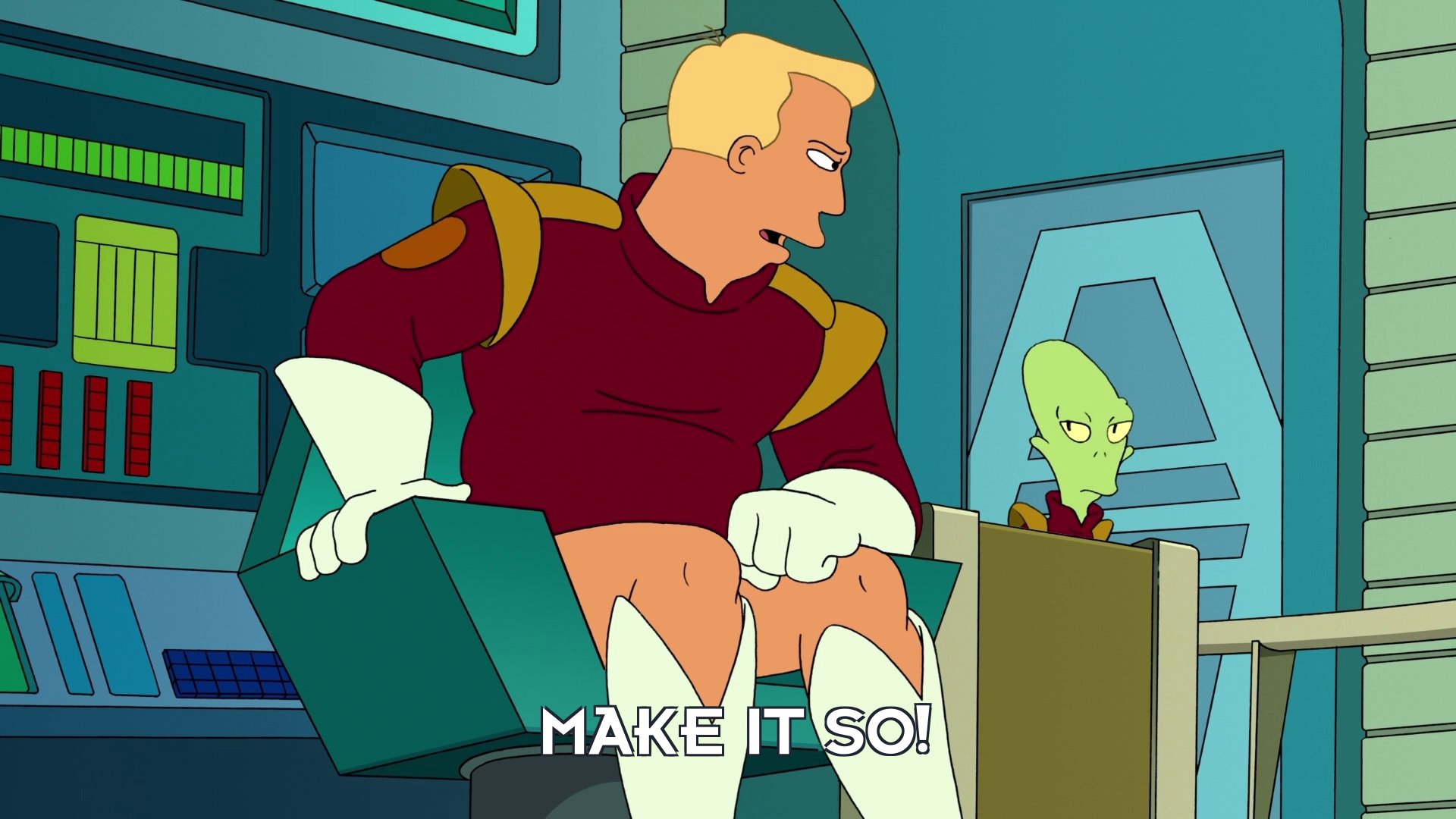 Zapp brannigan. 